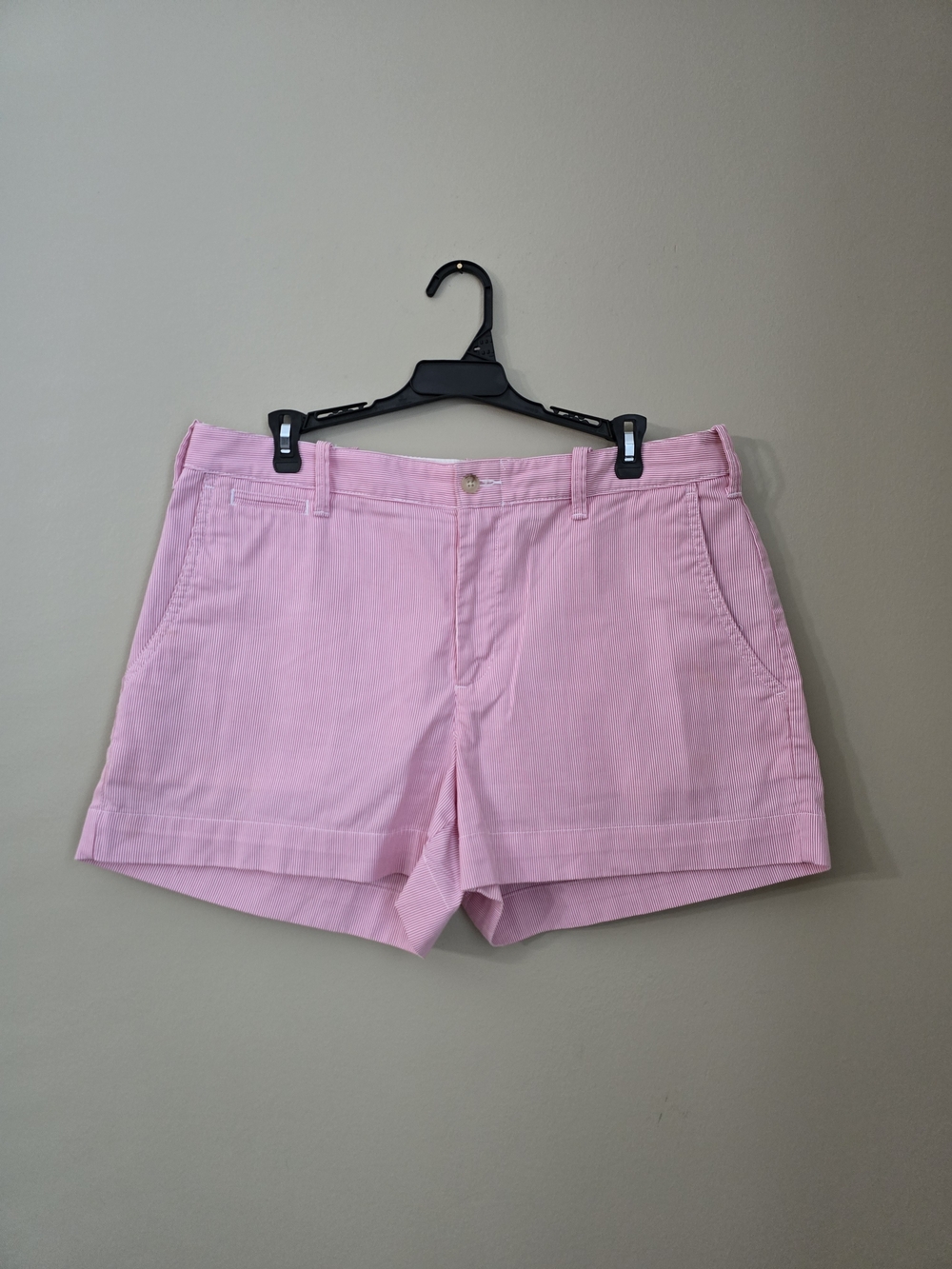 Polo by Ralph Lauren Pink And White Stripes Shorts Women Size 10